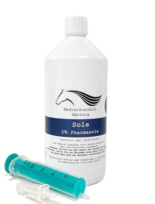 Sole 2% 1 Liter inhalieren