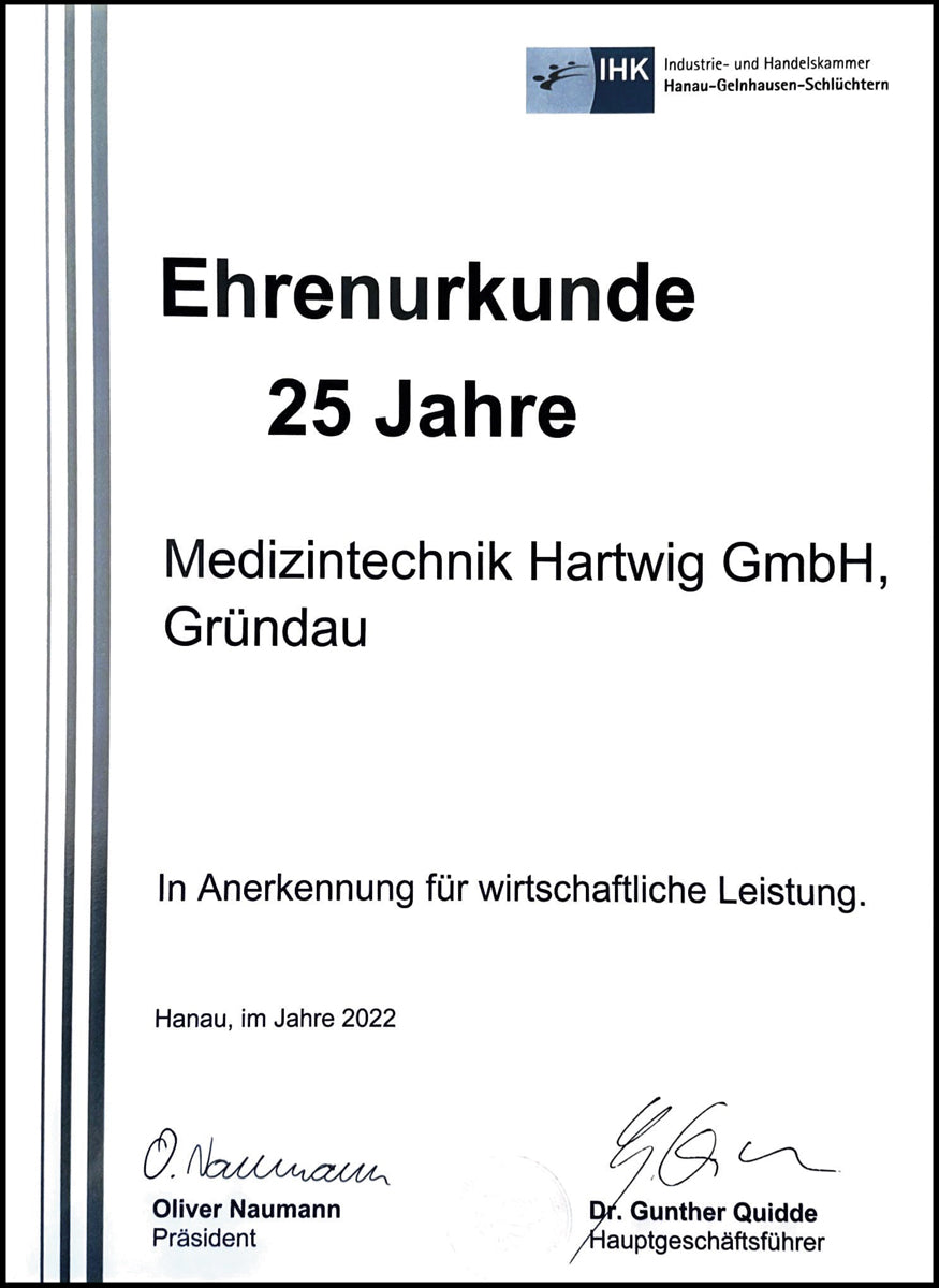 ihk ehrenurkunde medhartwig