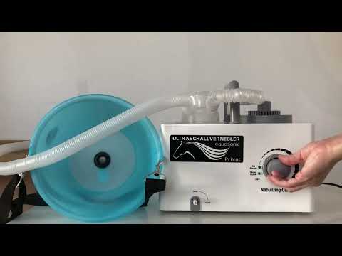Inhalator für Pferde Equosonic Privat Starter Paket
