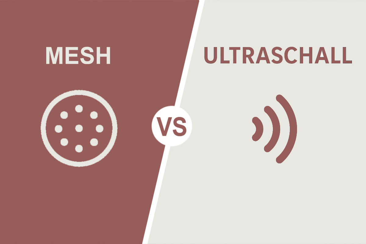 ultraschall mesh inhalator unterschied