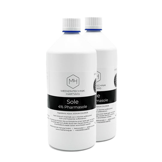Sole 4% Pharmasole, 2×1‑Liter Flaschen