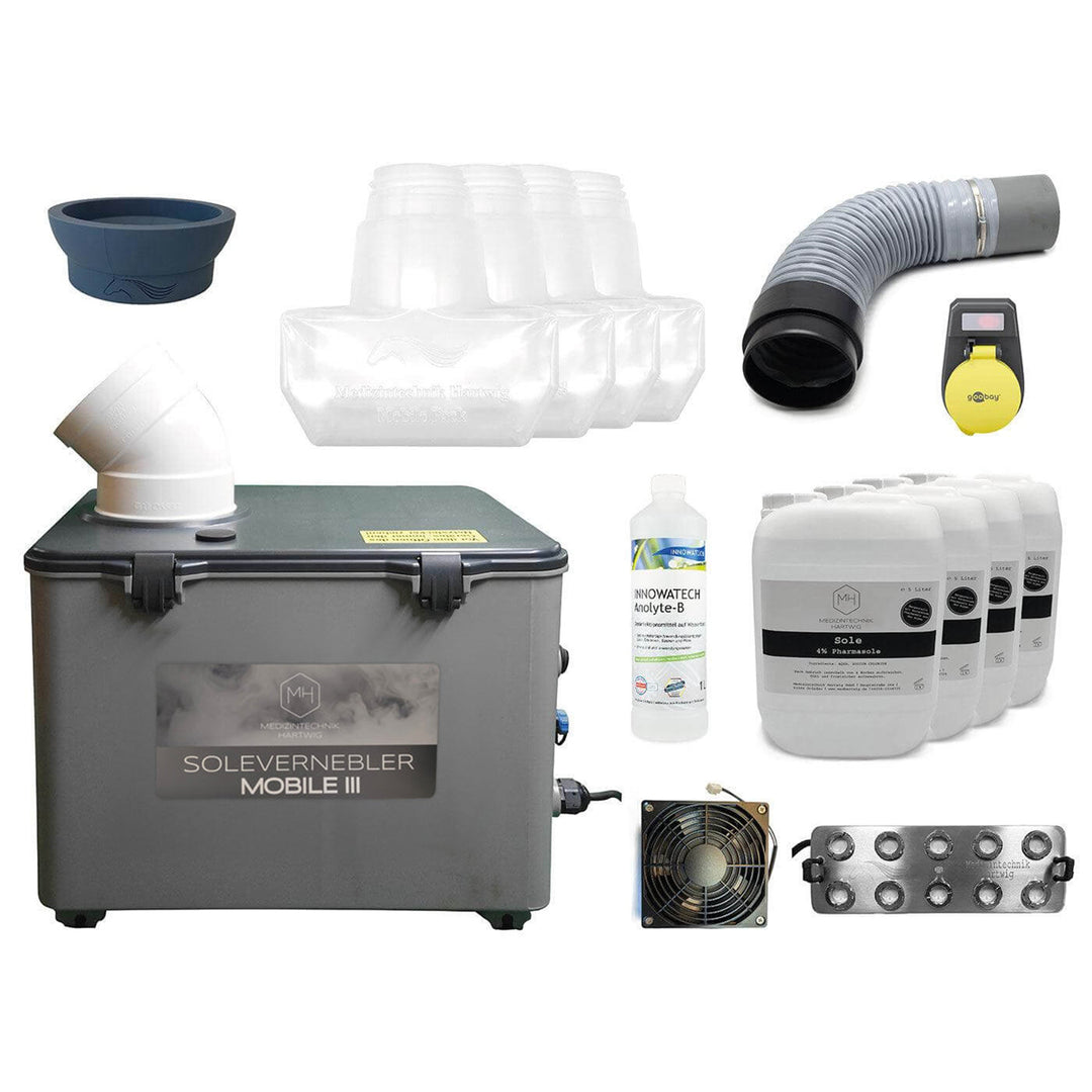 Großraumvernebler Mobile rauminhalation salzspielplatz indoor