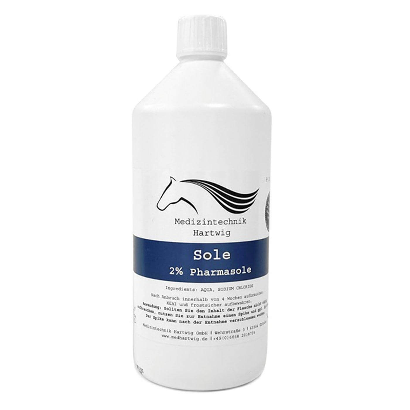 Sole 2% 1 Liter Medizintechnik Hartwig