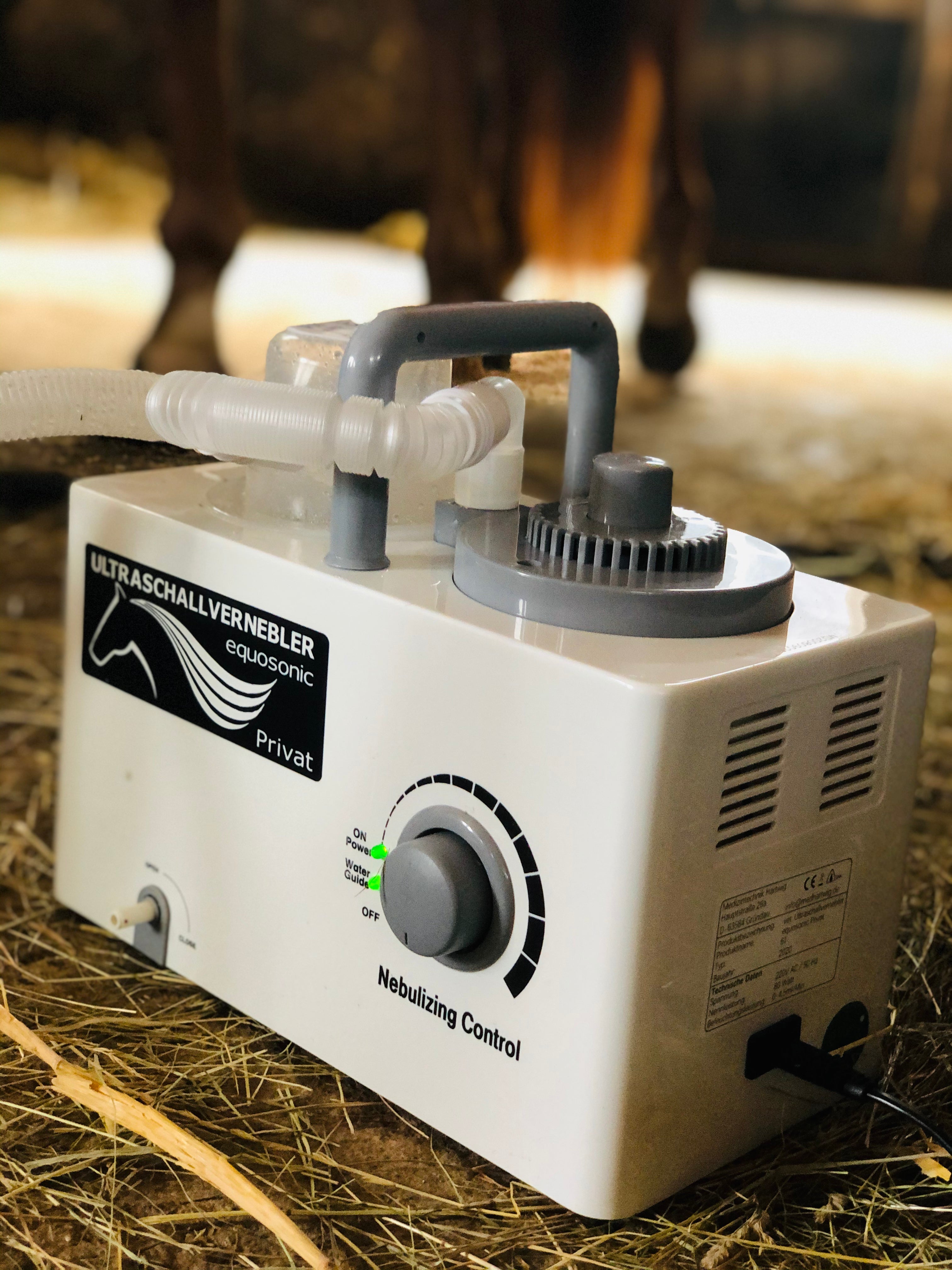 Inhalator für Pferde Equosonic Privat Starter Paket